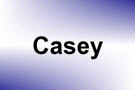 Casey name image