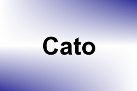 Cato name image