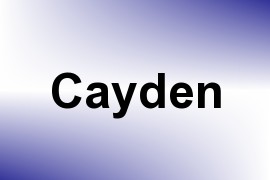 Cayden name image