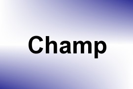 Champ name image