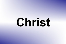 Christ name image