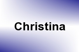 Christina name image