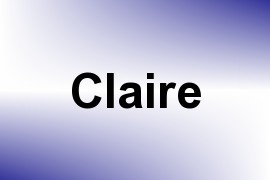 Claire name image