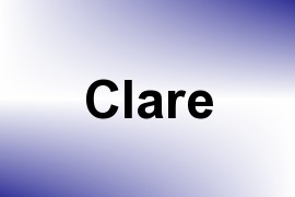 Clare name image