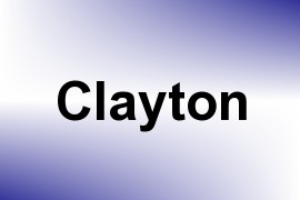 Clayton name image