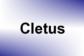 Cletus name image