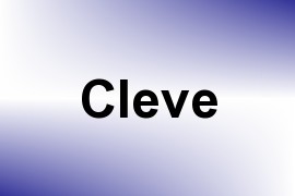 Cleve name image