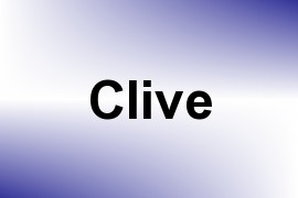 Clive name image