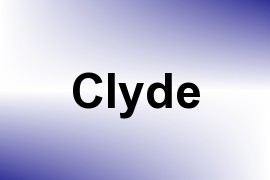 Clyde name image