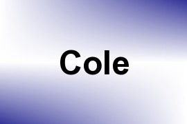 Cole name image