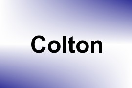 Colton name image