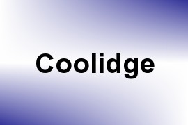 Coolidge name image