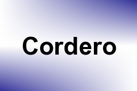 Cordero name image