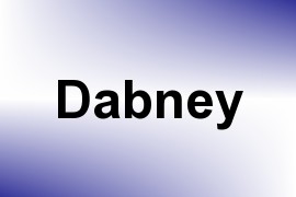 Dabney name image