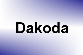 Dakoda name image