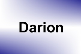 Darion name image