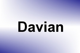 Davian name image