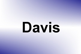 Davis name image