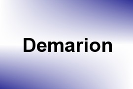 Demarion name image