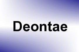 Deontae name image