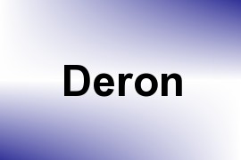Deron name image