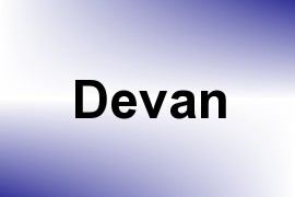 Devan name image