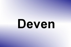 Deven name image