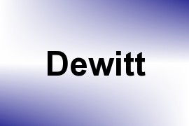 Dewitt name image