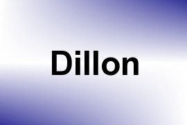 Dillon name image
