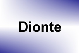 Dionte name image