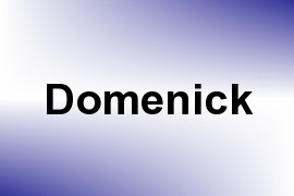Domenick name image