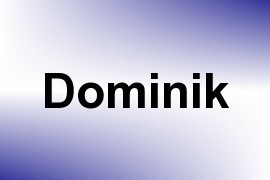 Dominik name image