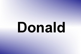 Donald name image