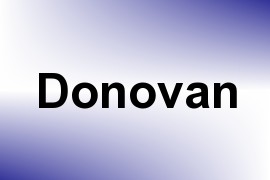 Donovan name image