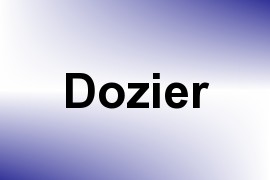 Dozier name image