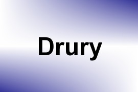 Drury name image