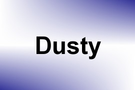 Dusty name image