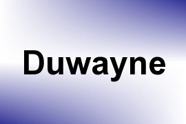 Duwayne name image