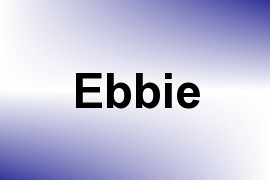 Ebbie name image