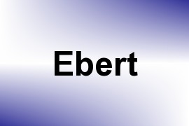 Ebert name image