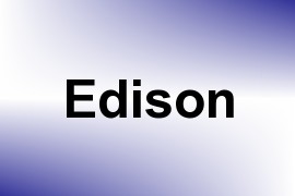 Edison name image