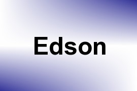 Edson name image