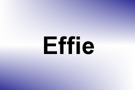 Effie name image