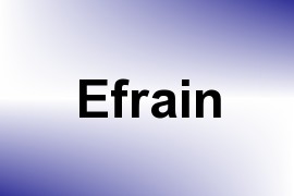 Efrain name image