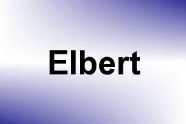 Elbert name image