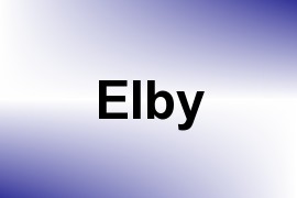 Elby name image