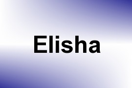 Elisha name image