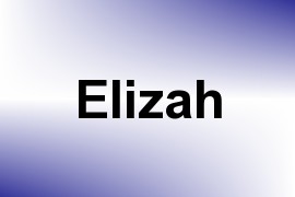 Elizah name image