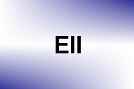 Ell name image