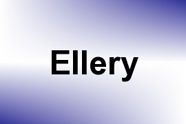 Ellery name image